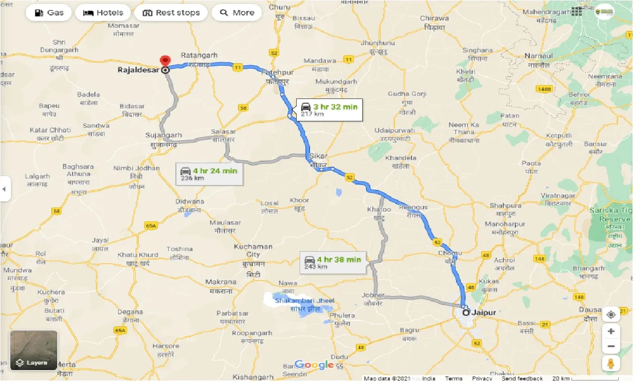 jaipur-to-rajaldesar-one-way