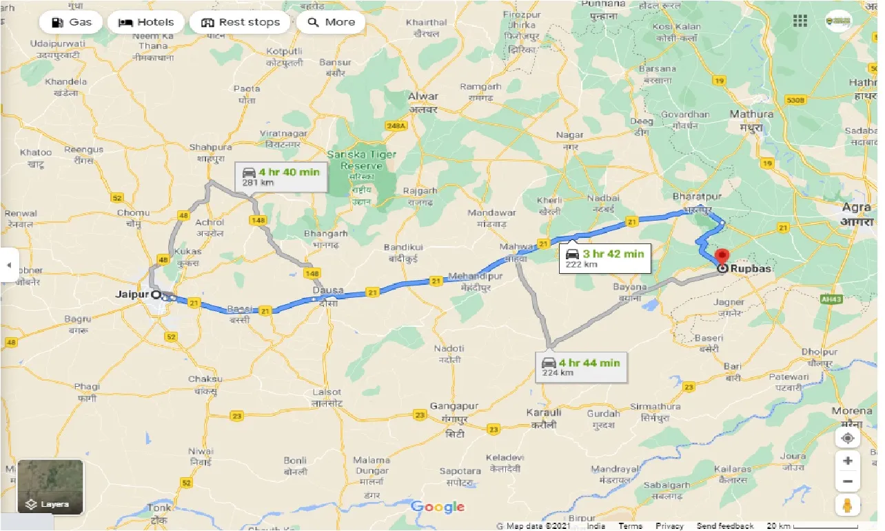 jaipur-to-rupbas-round-trip