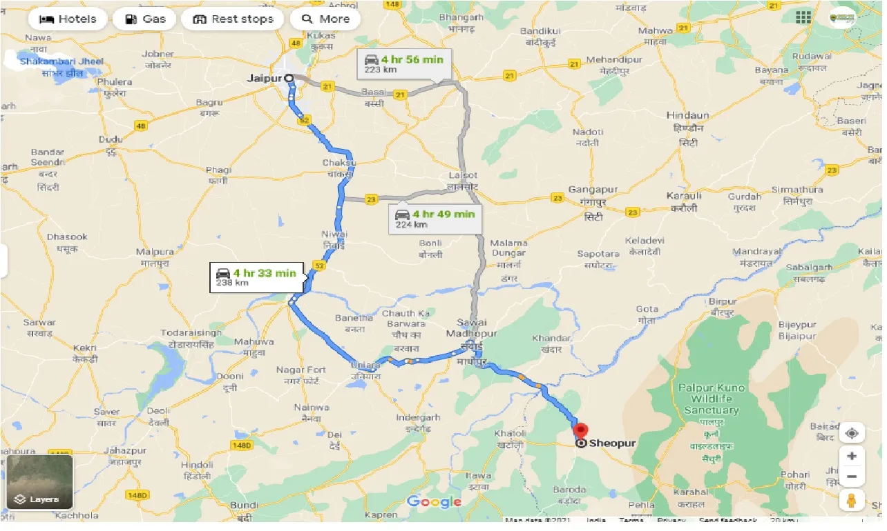 jaipur-to-sheopur-round-trip