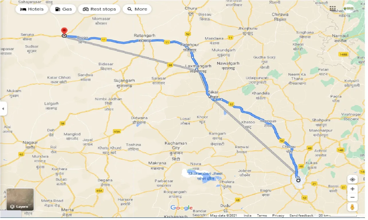 jaipur-to-sridungargarh-one-way