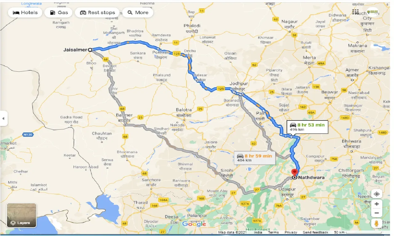 jaisalmer-to-nathdwara-one-way