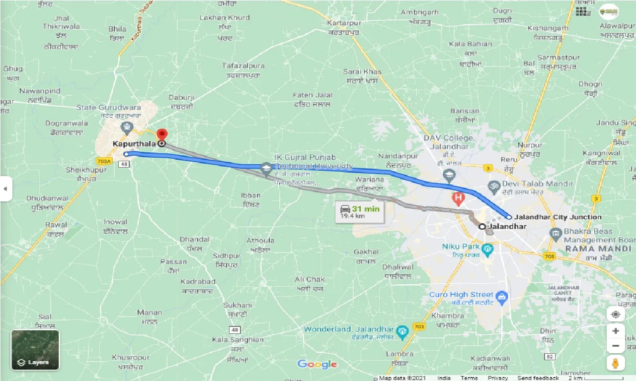 jalandhar-to-kapurthala-one-way