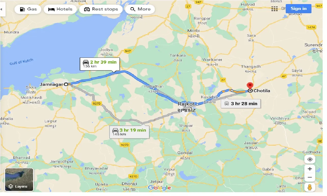 jamnagar-to-chotila-taxi