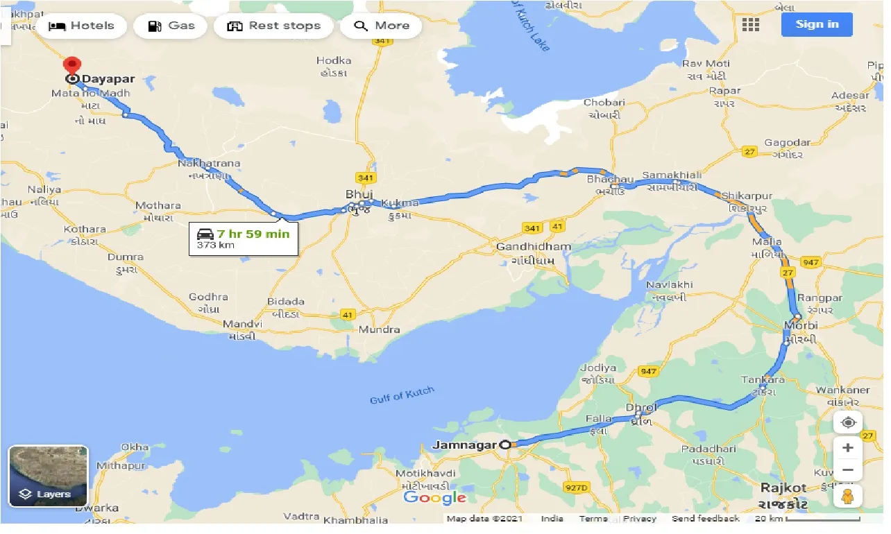 jamnagar-to-dayapar-one-way