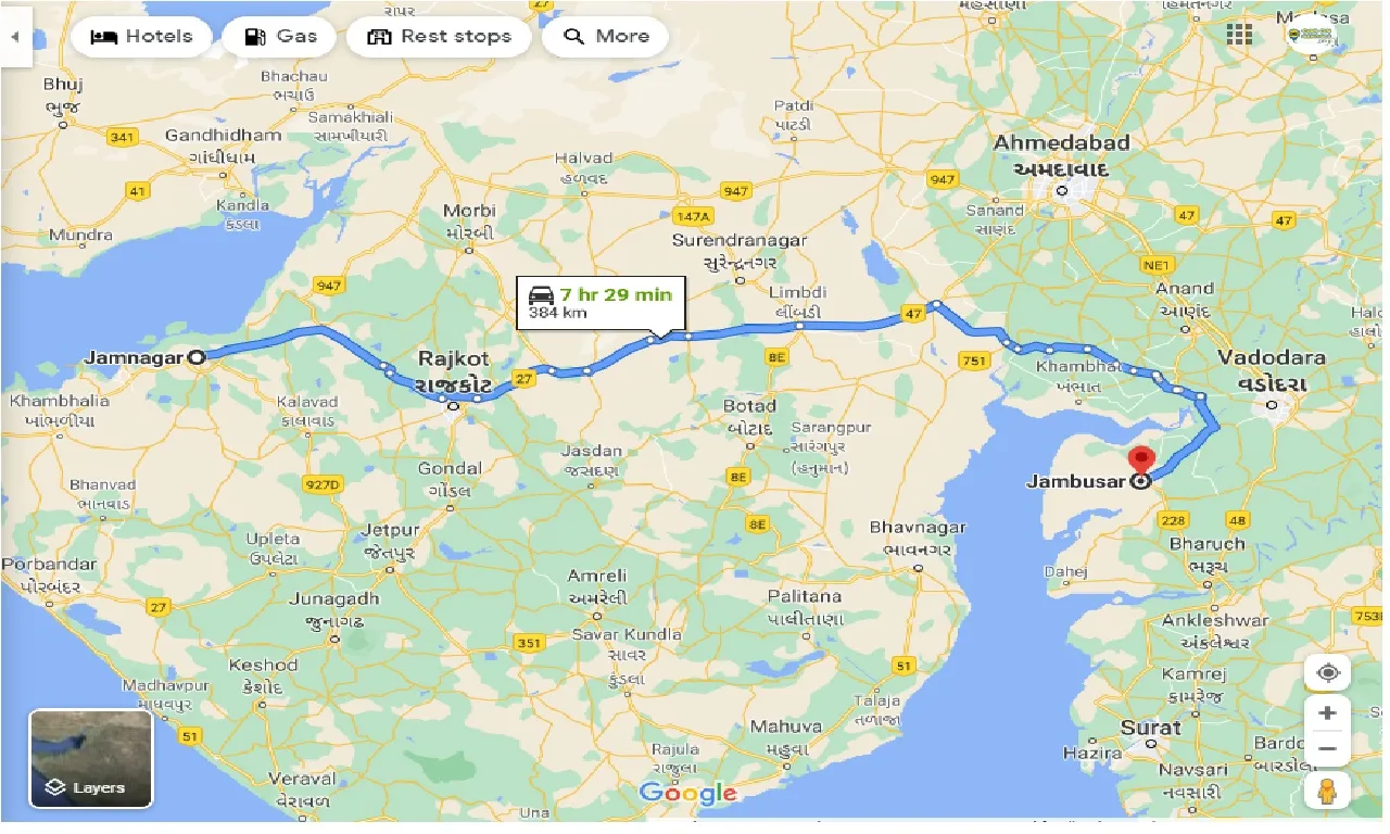 jamnagar-to-jambusar-one-way