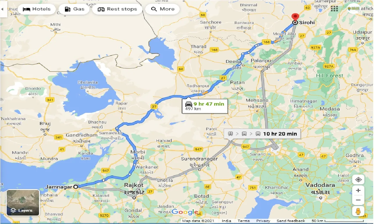 jamnagar-to-sirohi-taxi