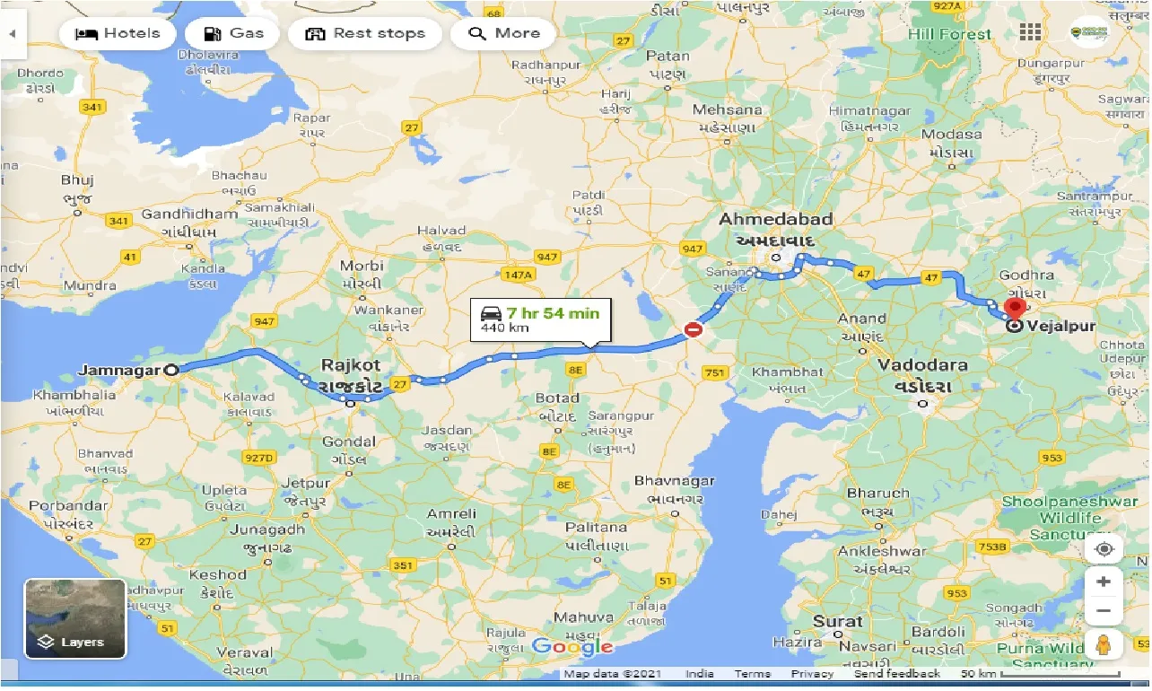 jamnagar-to-vejalpur-one-way