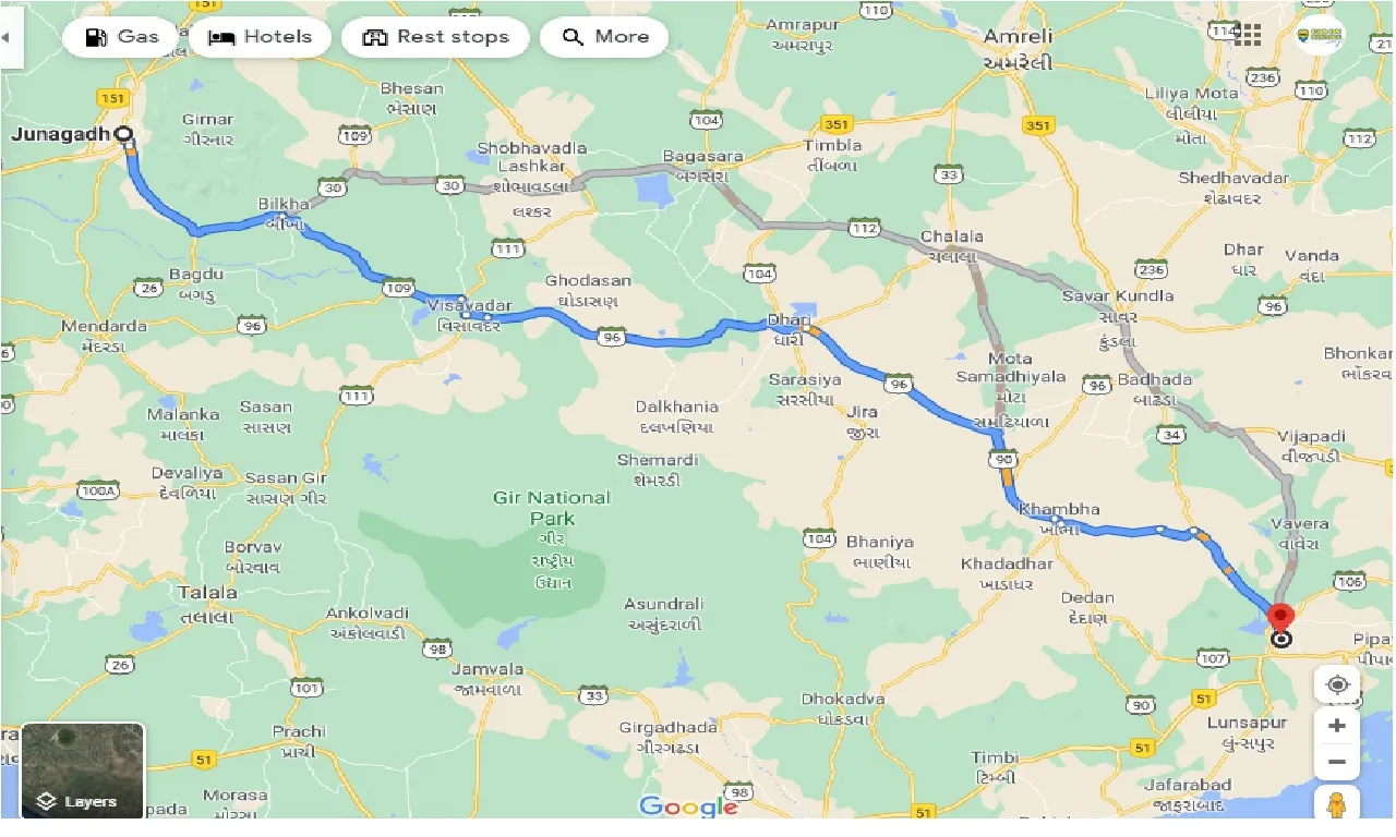 junagadh-to-dungar-one-way