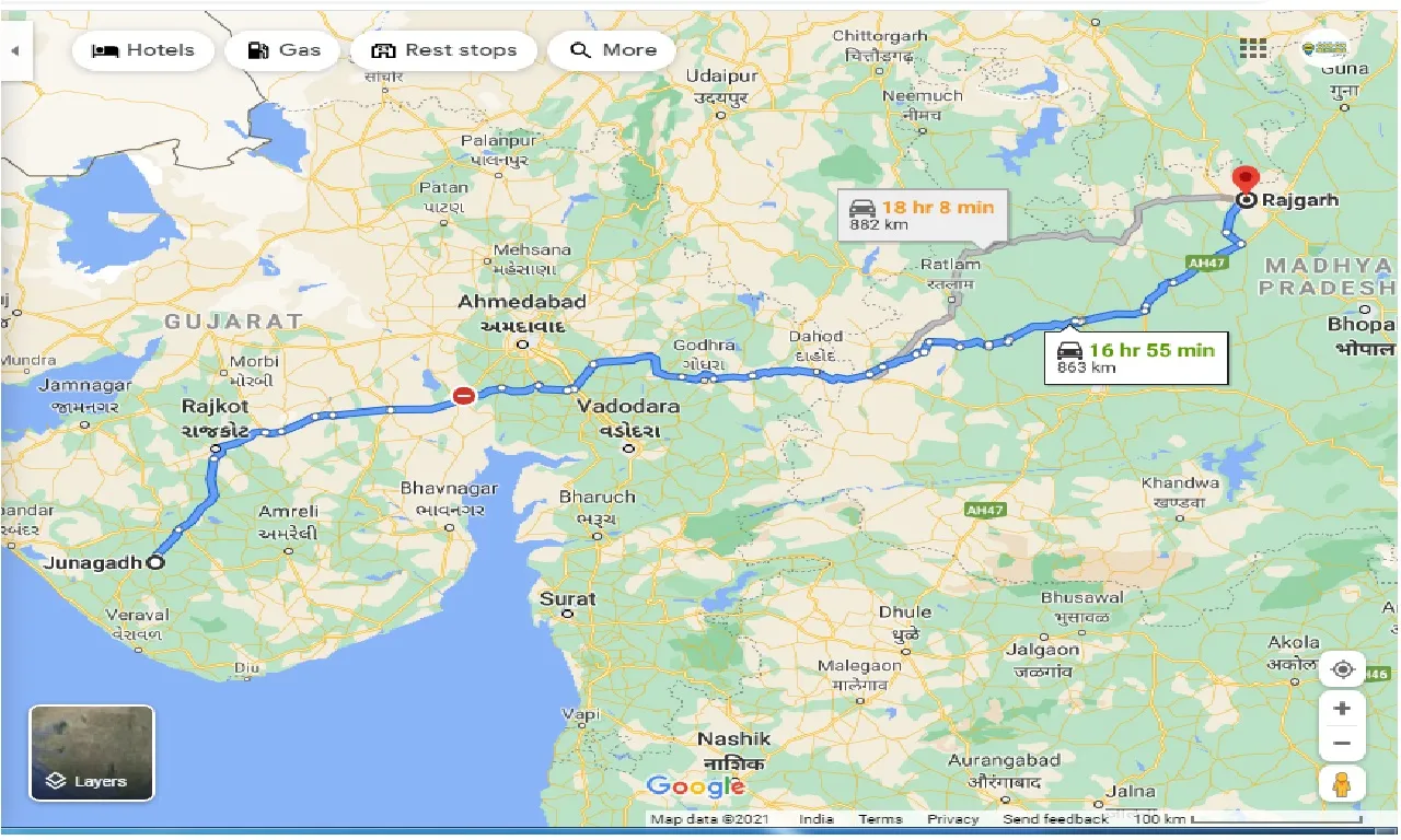 junagadh-to-rajgarh-one-way