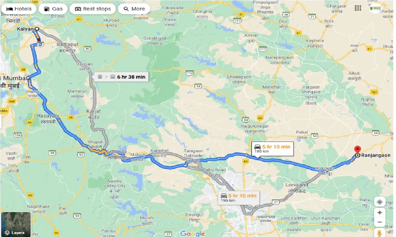 kalyan-to-ranjangaon-round-trip