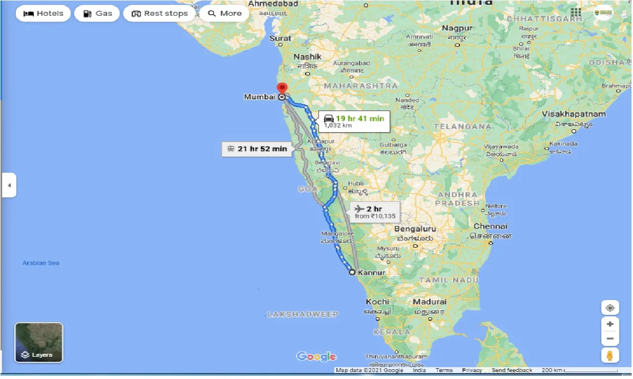 kannur-to-mumbai-outstation