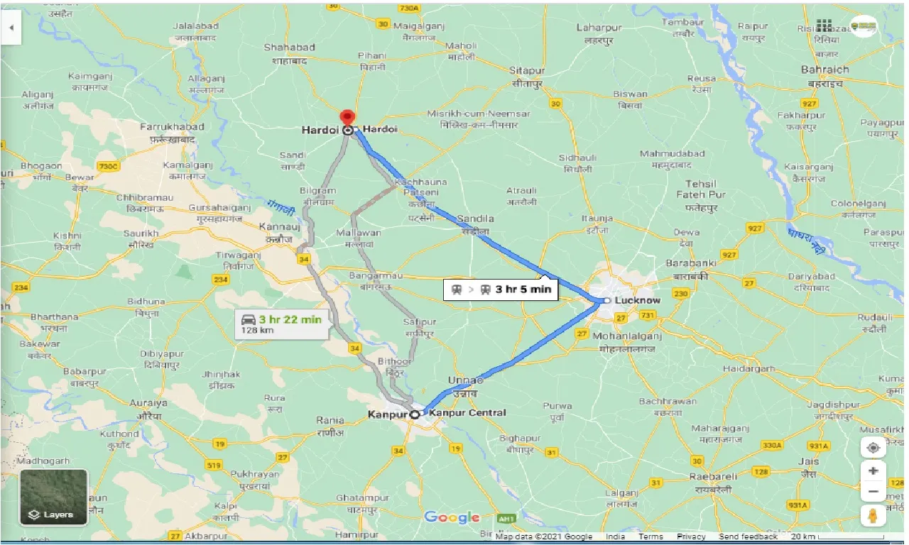 kanpur-to-hardoi-round-trip