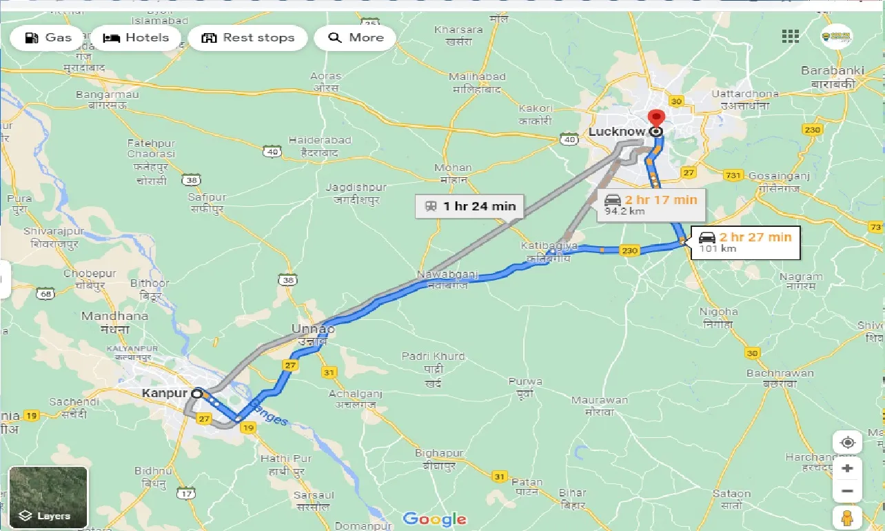 kanpur-to-lucknow-one-way