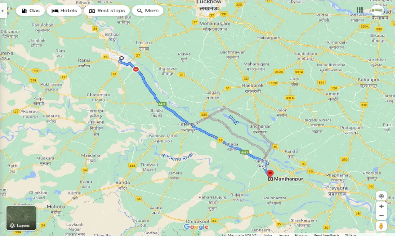 kanpur-to-manjhanpur-round-trip