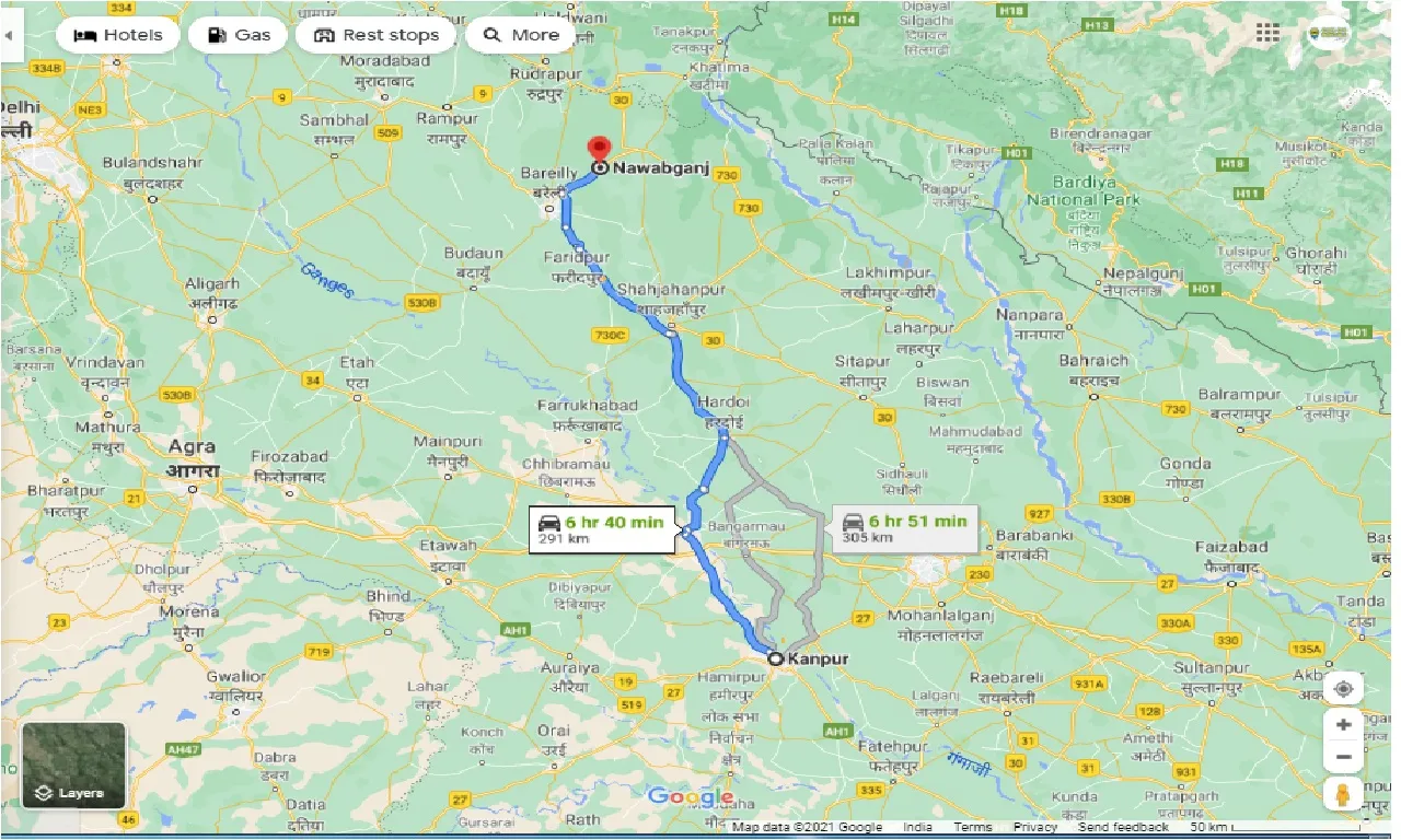 kanpur-to-nawabganj-round-trip