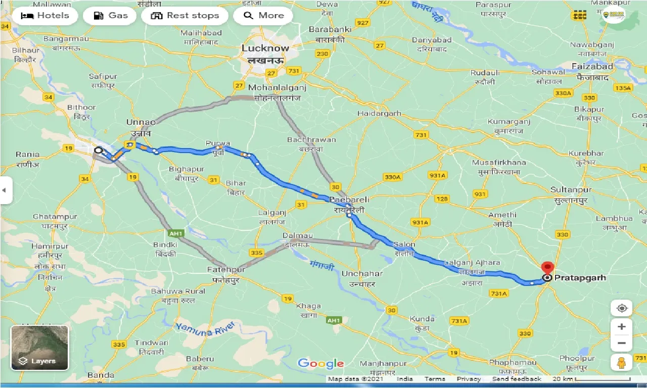 kanpur-to-pratapgarh-one-way