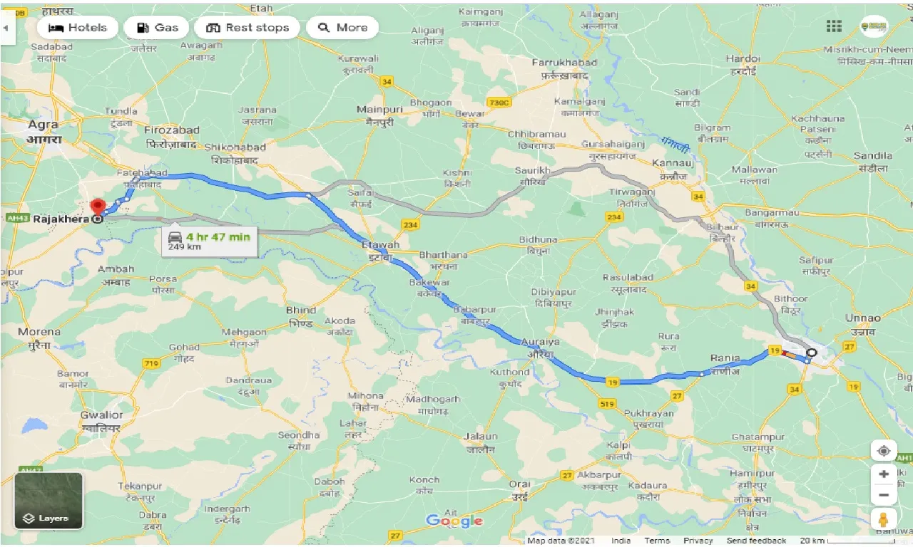 kanpur-to-rajakhera-one-way