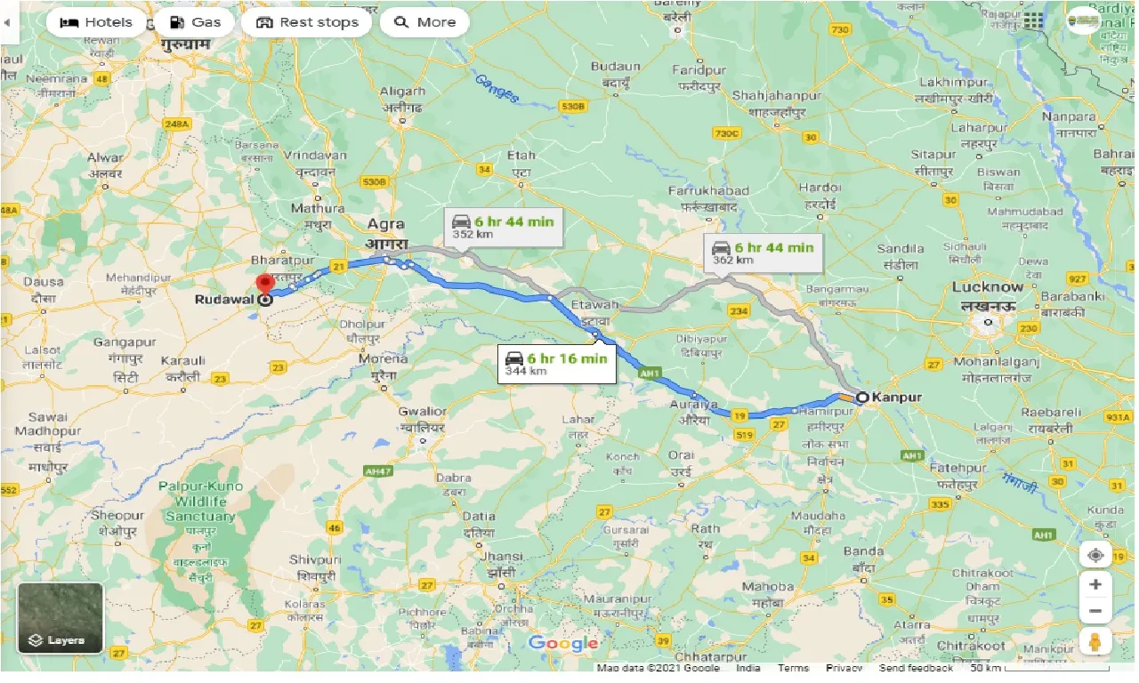 kanpur-to-rudawal-round-trip