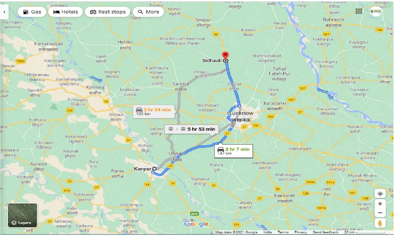 kanpur-to-sidhauli-round-trip