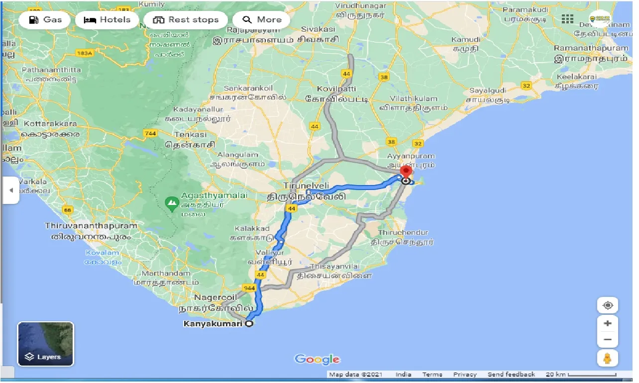 kanyakumari-to-tuticorin-outstation