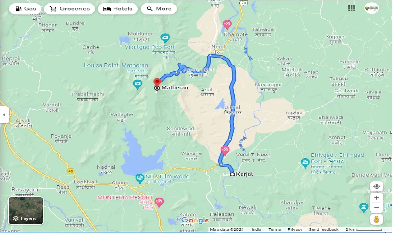 karjat-to-matheran-one-way