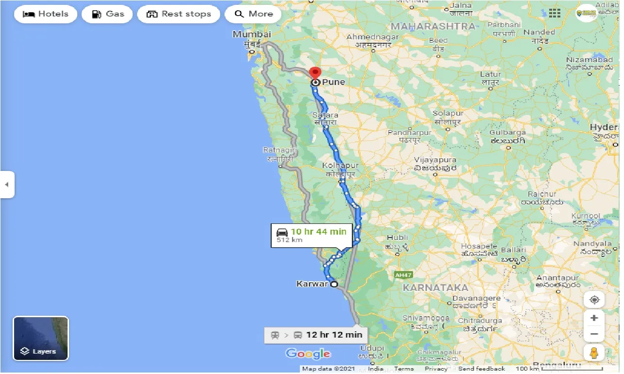 karwar-to-pune-one-way