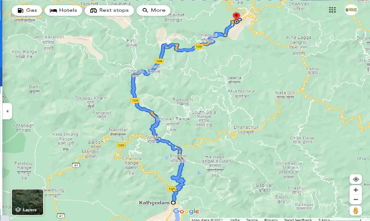 kathgodam-to-almora-round-trip