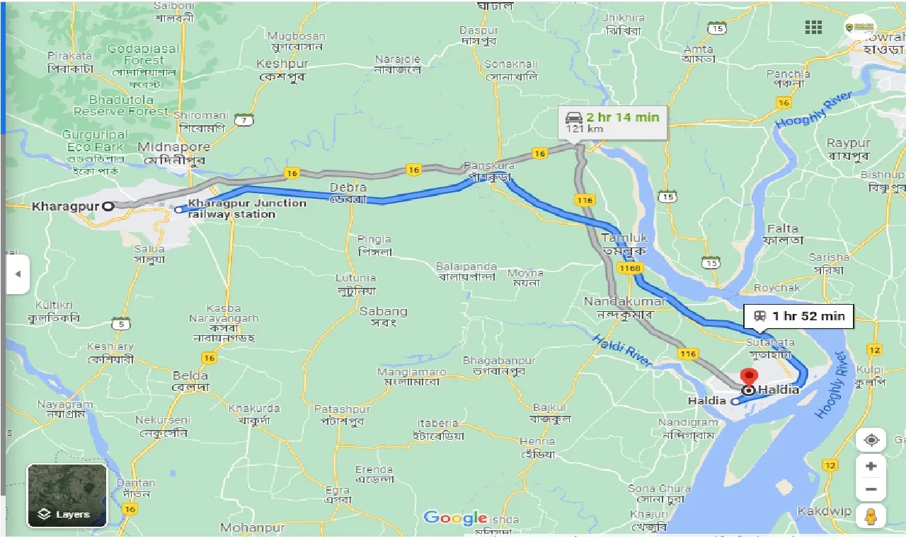 kharagpur-to-haldia-one-way