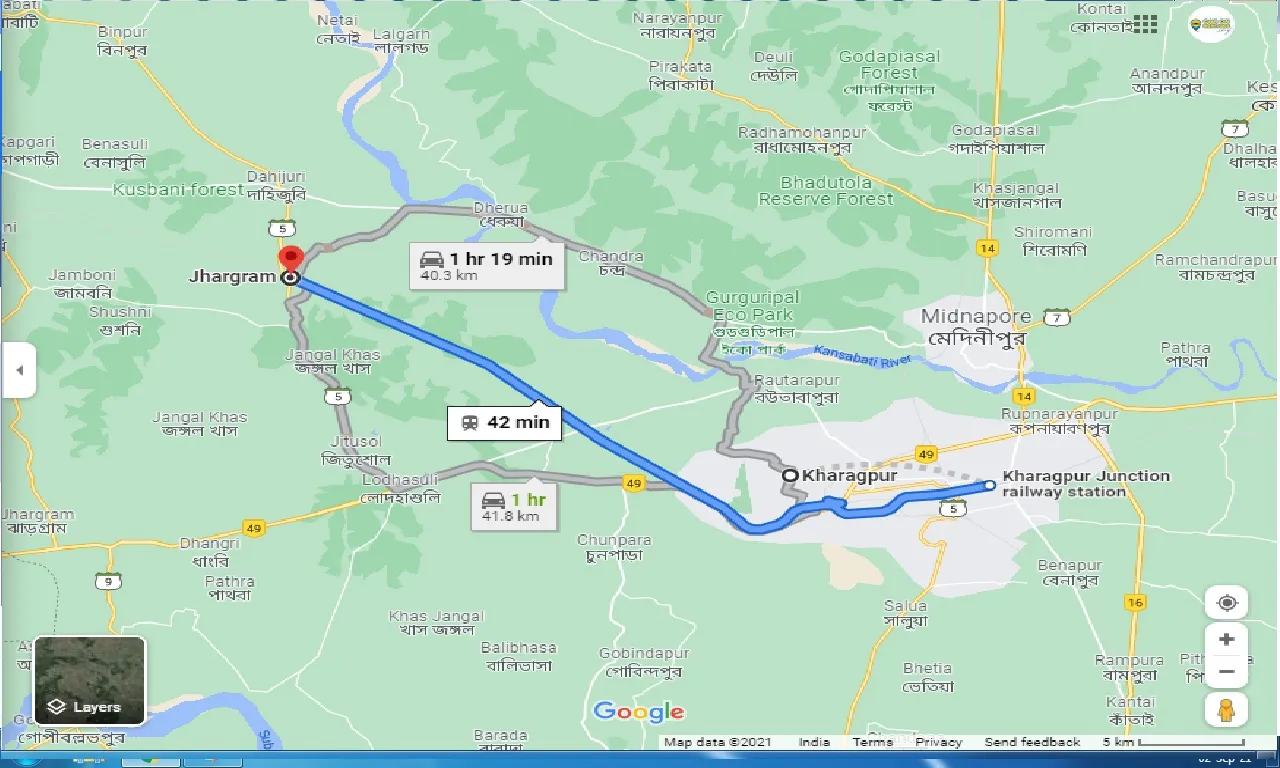 kharagpur-to-jhargram-one-way