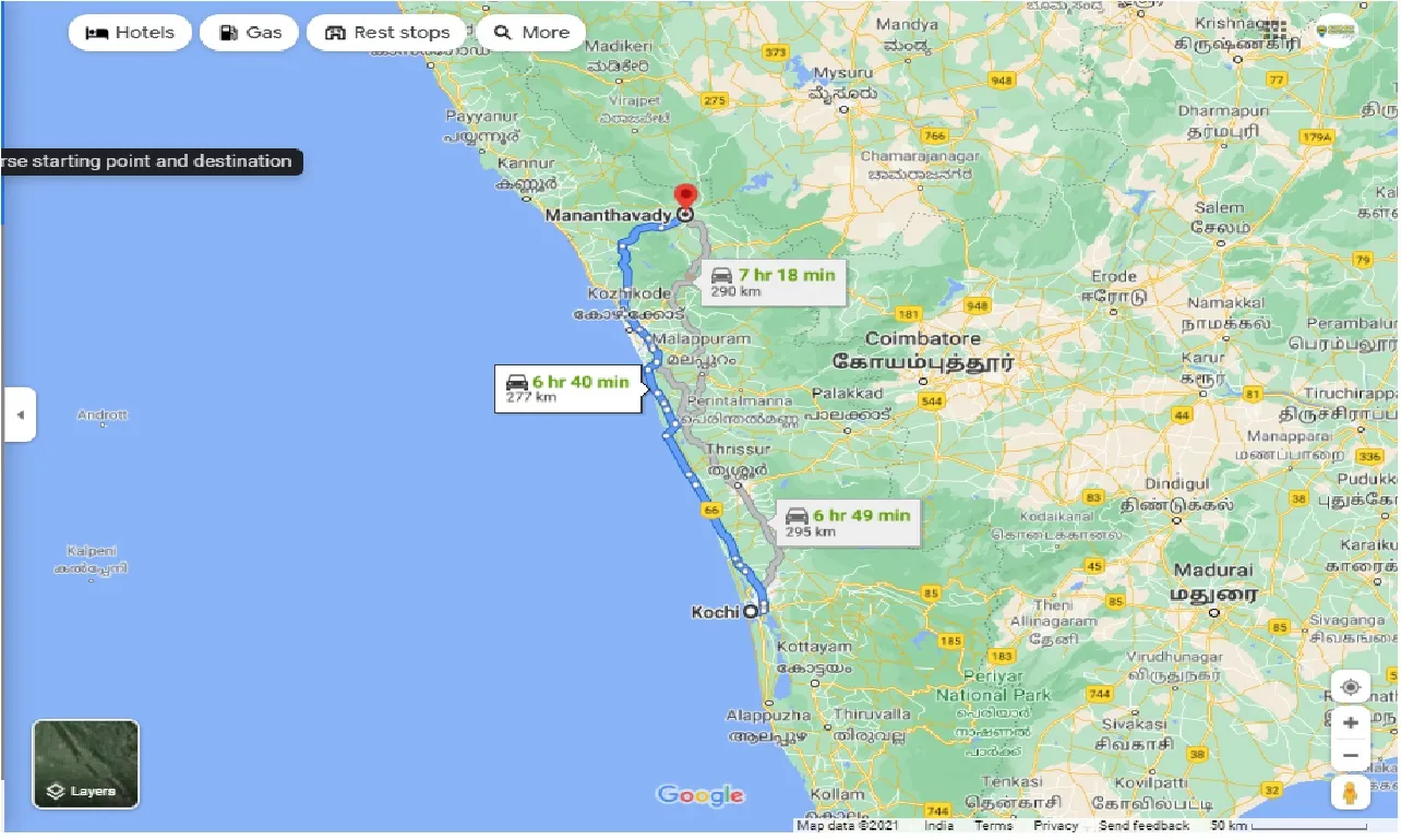 kochi-to-mananthavady-one-way