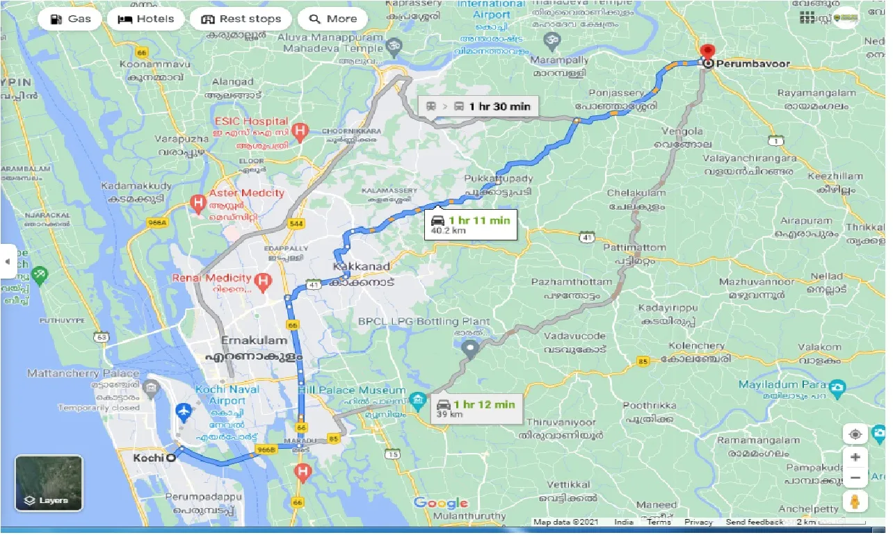 kochi-to-perumbavoor-one-way