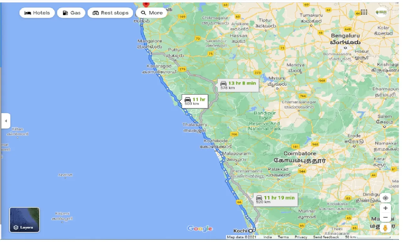 kochi-to-puthalapattu-round-trip