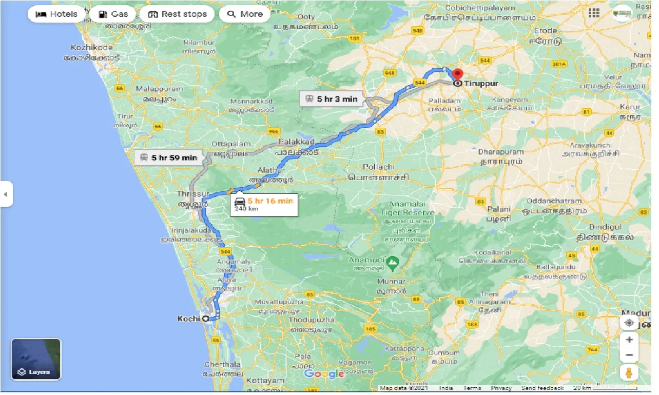 kochi-to-tirupur-round-trip