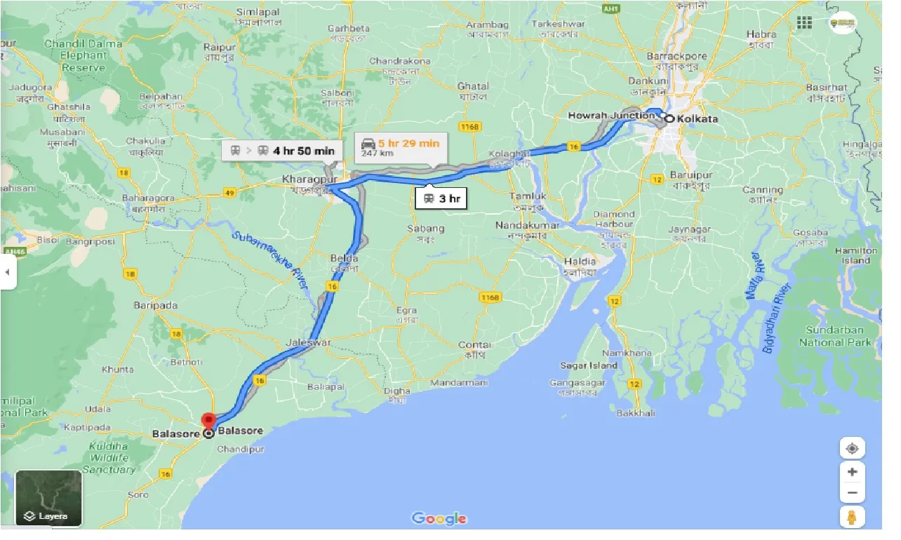 kolkata-to-balasore-round-trip