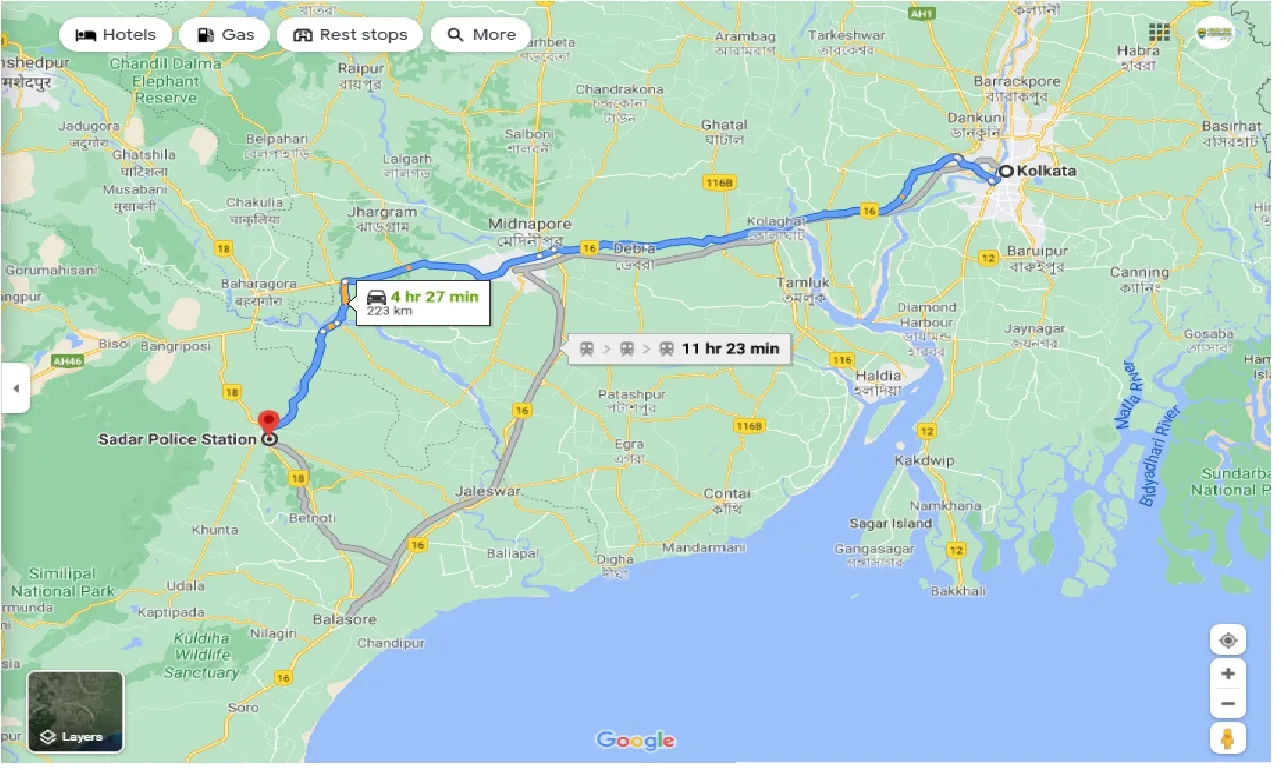 kolkata-to-baripada-sadar-one-way