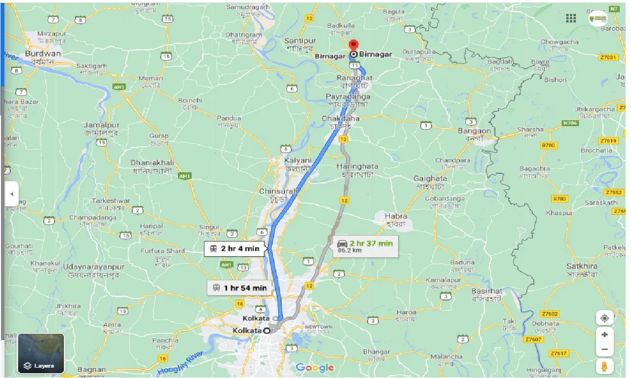 kolkata-to-birnagar-round-trip