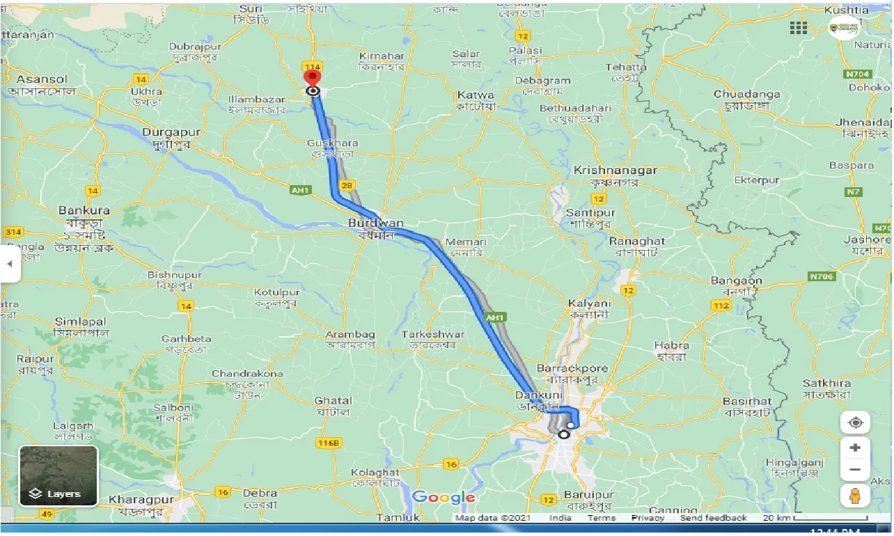 kolkata-to-bolpur-round-trip