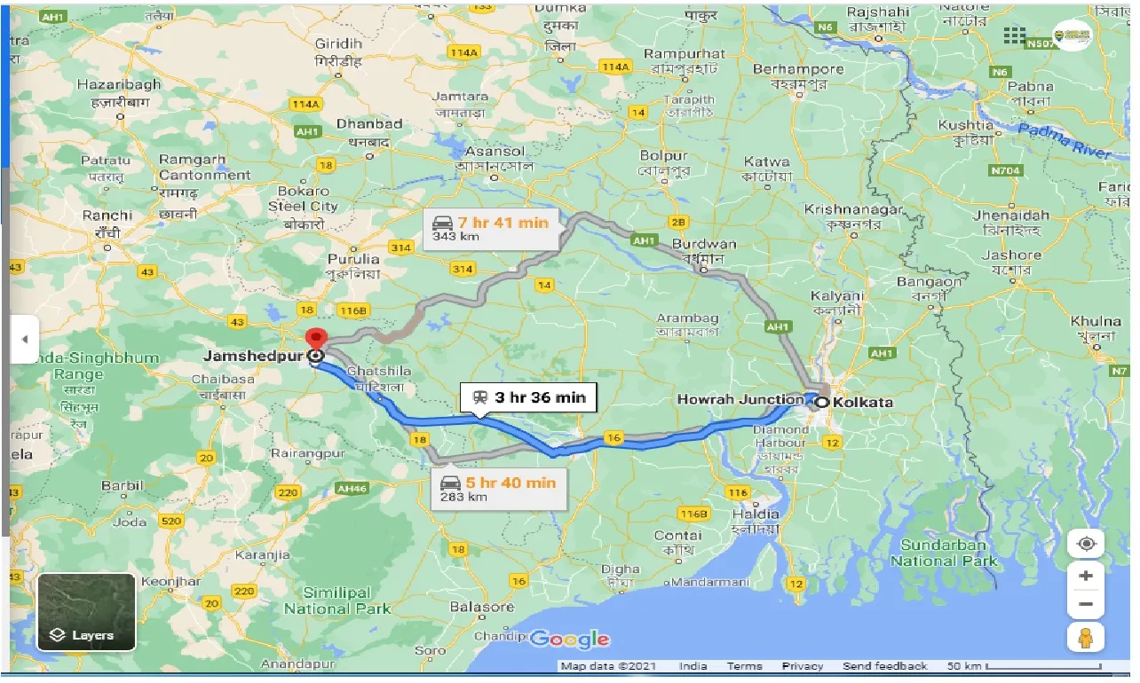 kolkata-to-jamshedpur-round-trip