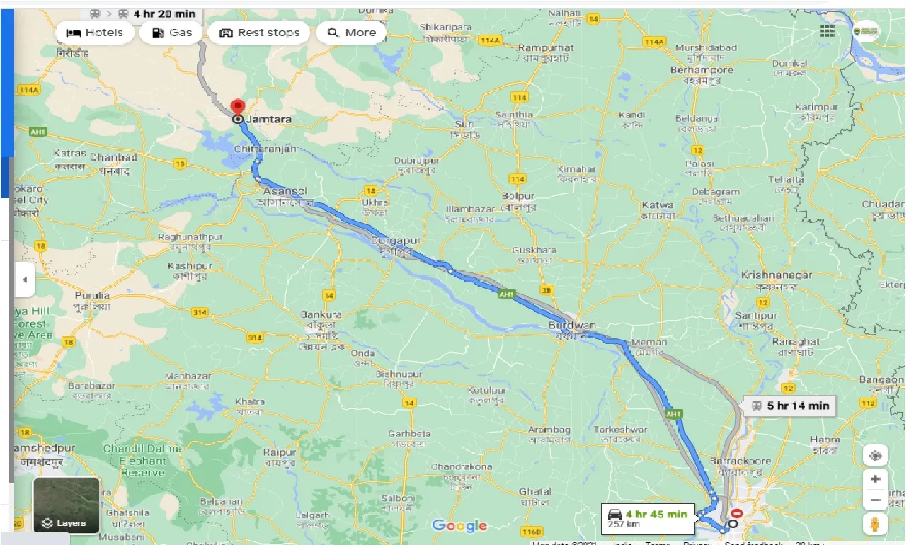 kolkata-to-jamtara-round-trip