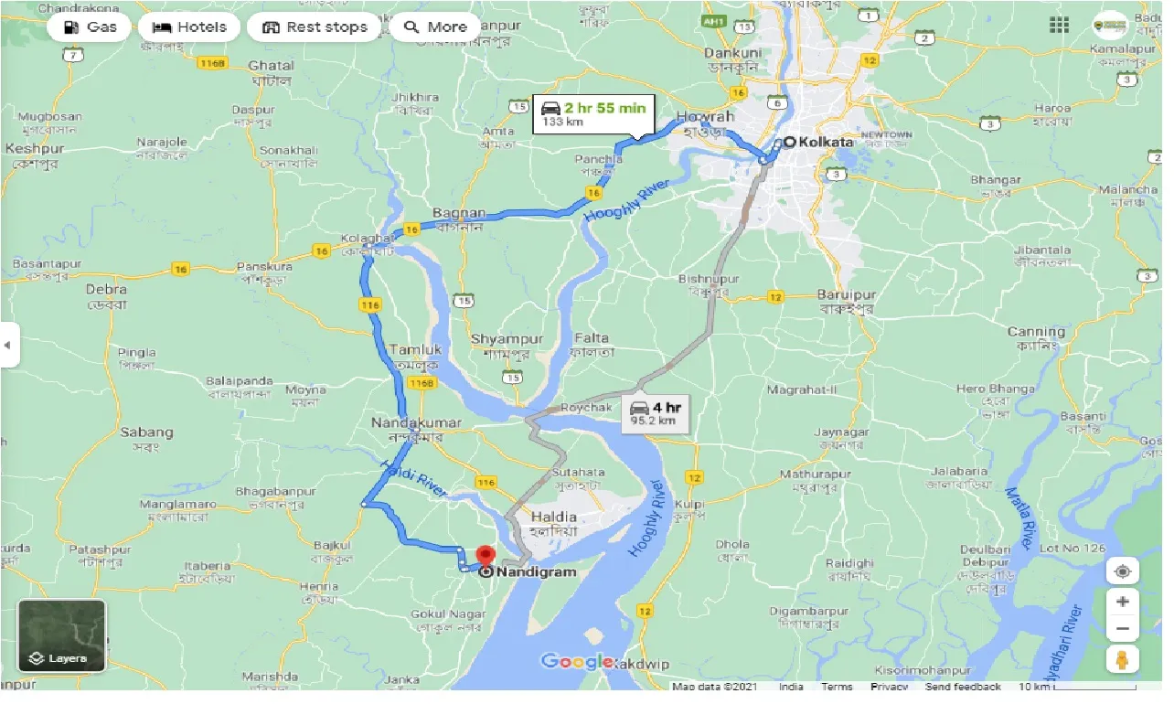 kolkata-to-nandigram-one-way