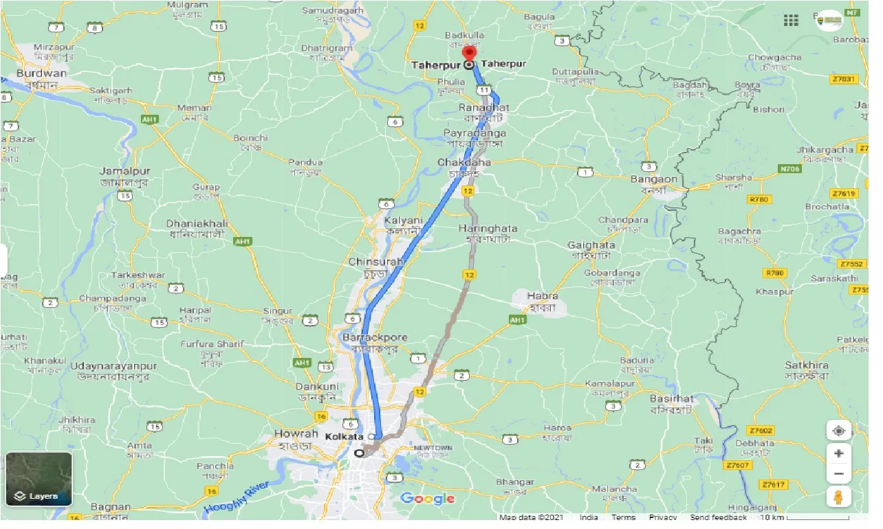 kolkata-to-taherpur-round-trip