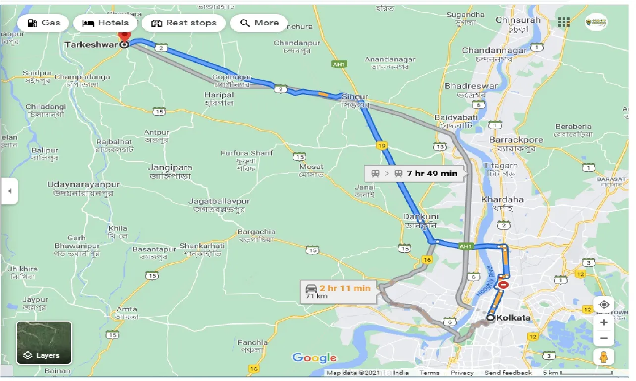 kolkata-to-tarakeshwar-round-trip