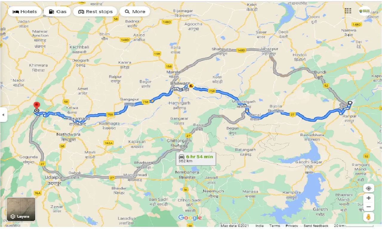 kota-to-kumbhalgarh-one-way