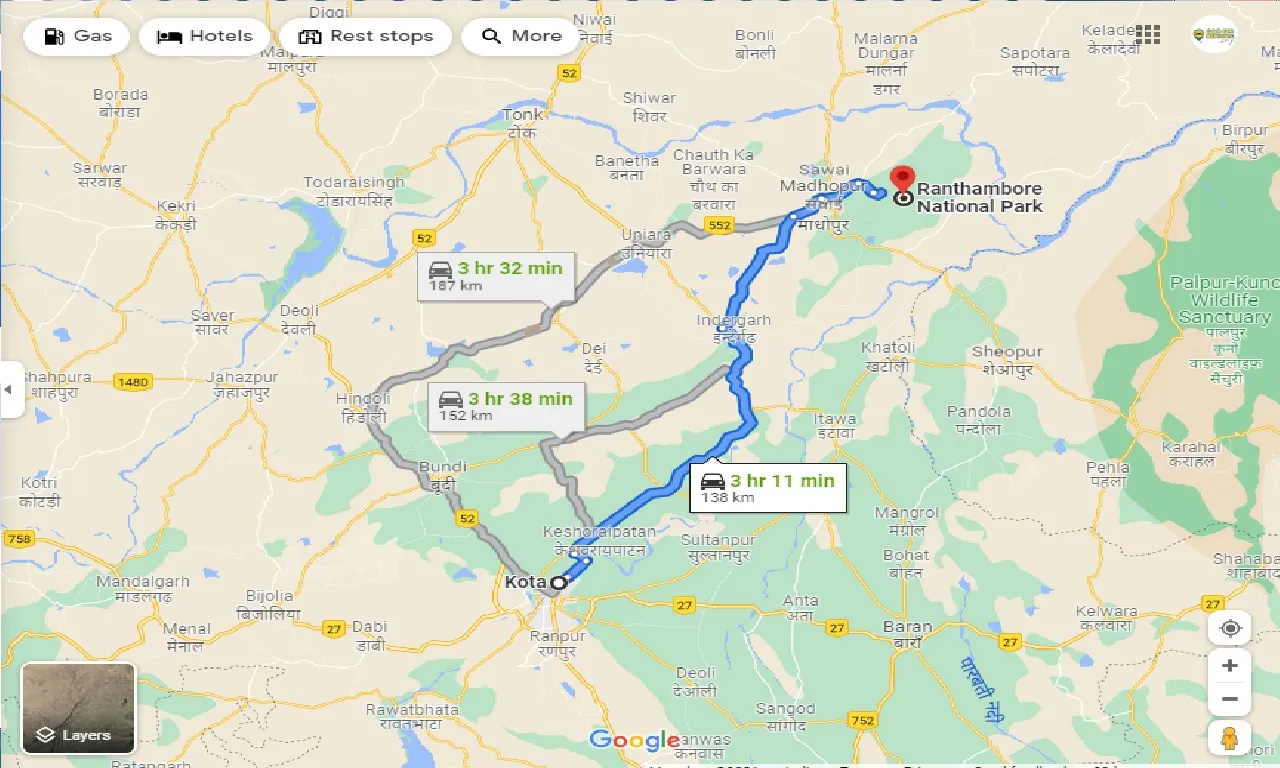 kota-to-ranthambore-one-way