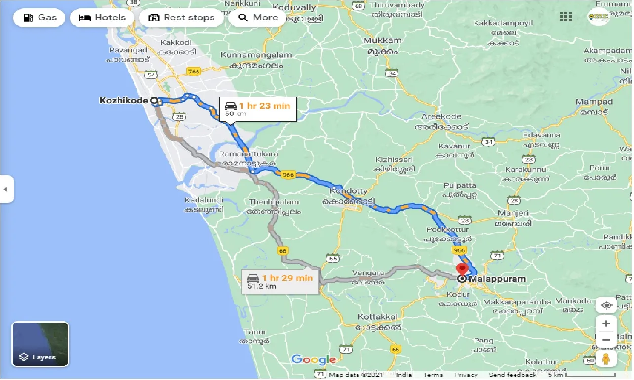 kozhikode-to-malappuram-round-trip