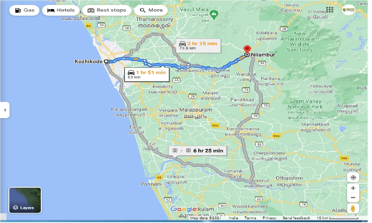 kozhikode-to-nilambur-one-way