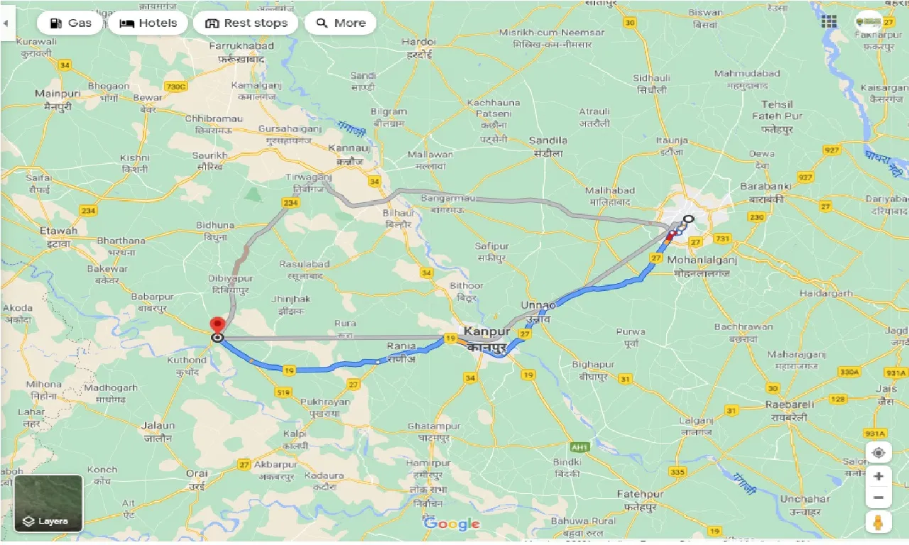 lucknow-to-auraiya-round-trip