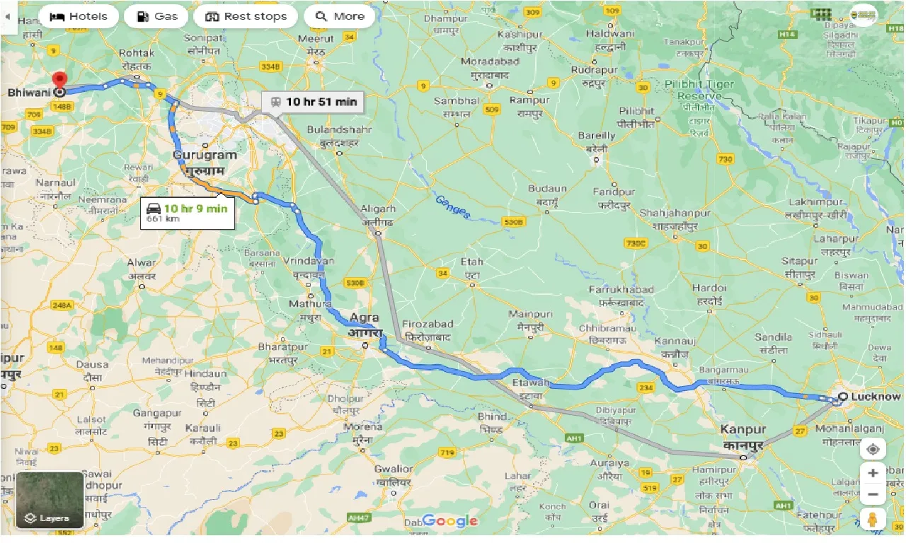 lucknow-to-bhiwani-one-way