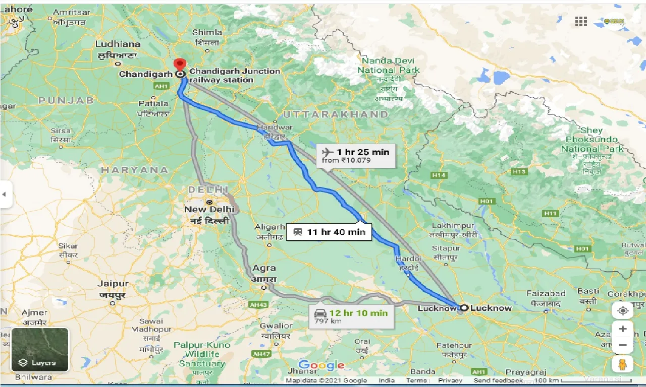 lucknow-to-chandigarh-outstation