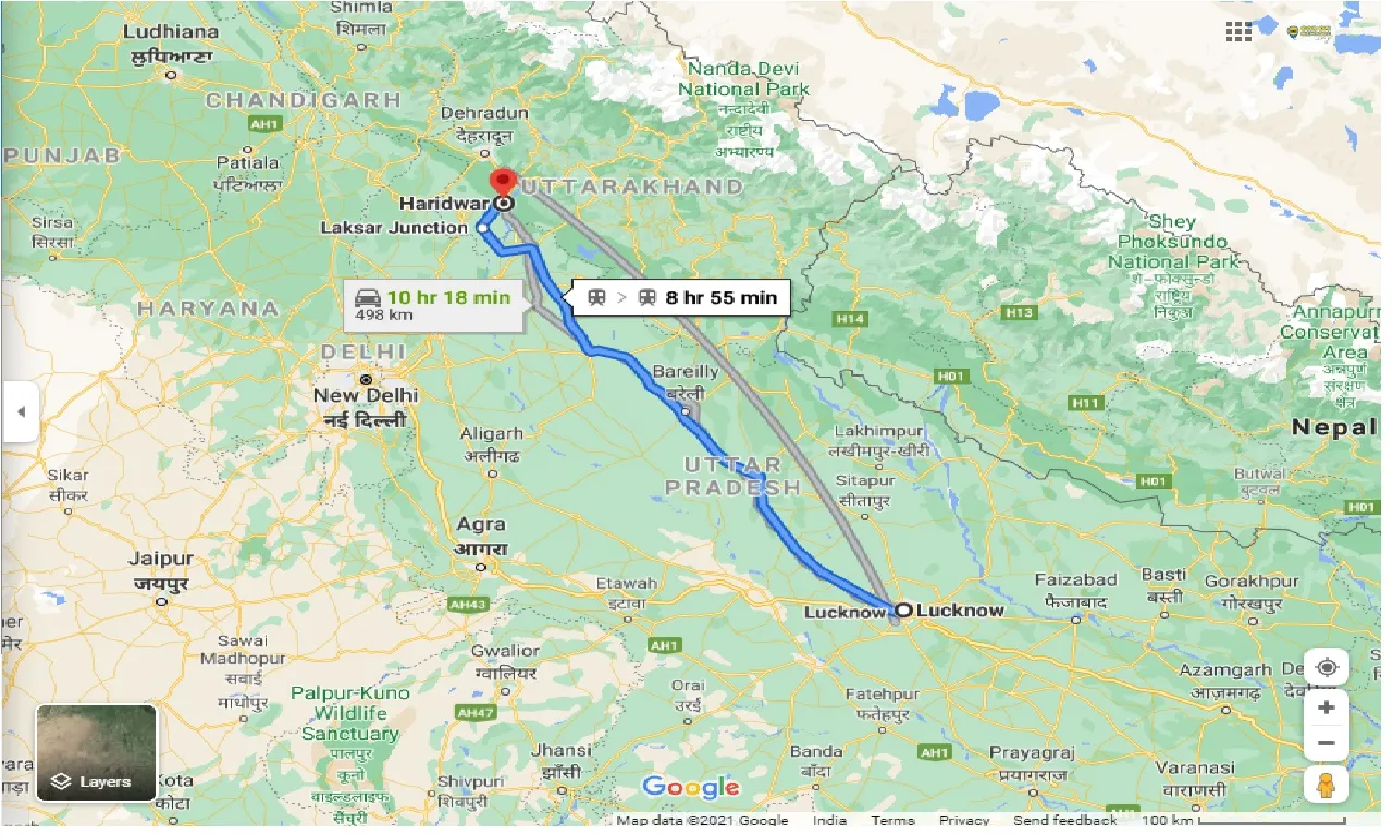 lucknow-to-haridwar-outstation